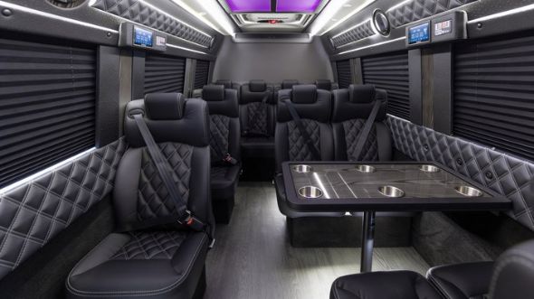 el monte 15 passenger sprinter van interior