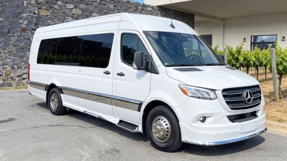 el monte wine tour sprinter van rental