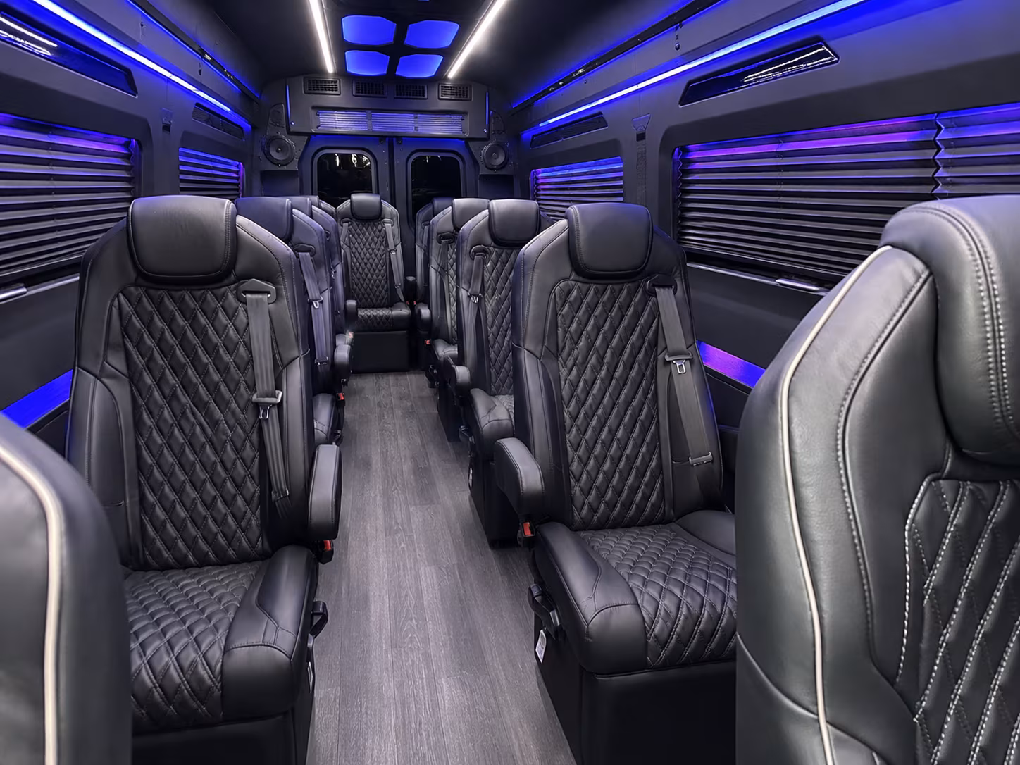 el monte 10 passenger sprinter van inside
