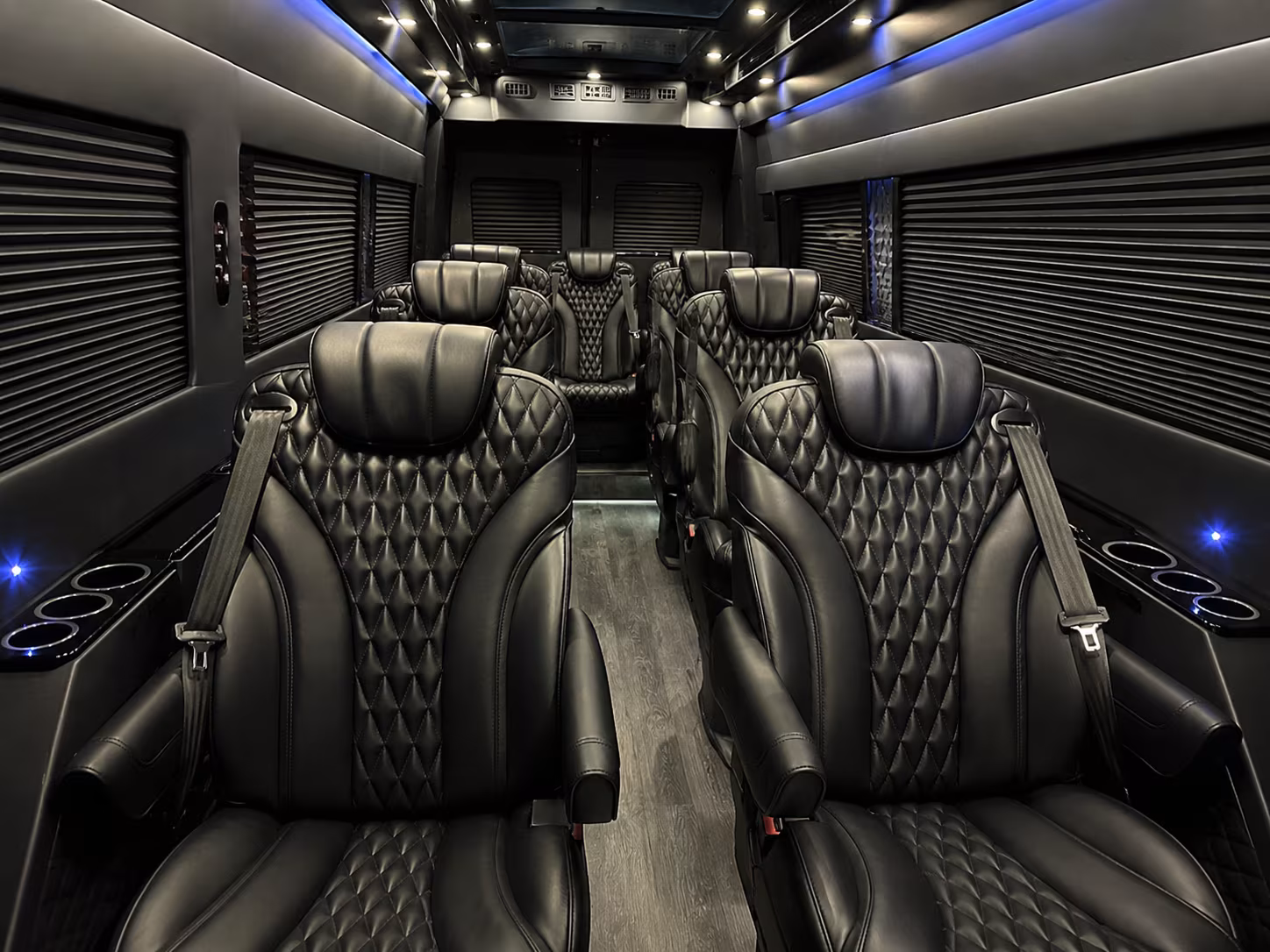 el monte 10 passenger sprinter van interior