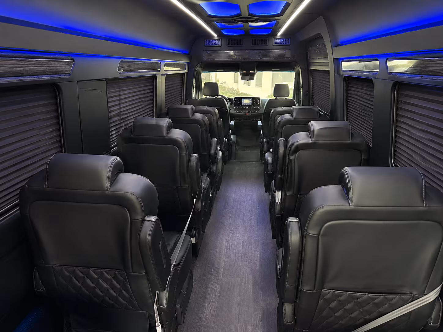 el monte 12 passenger sprinter van inside