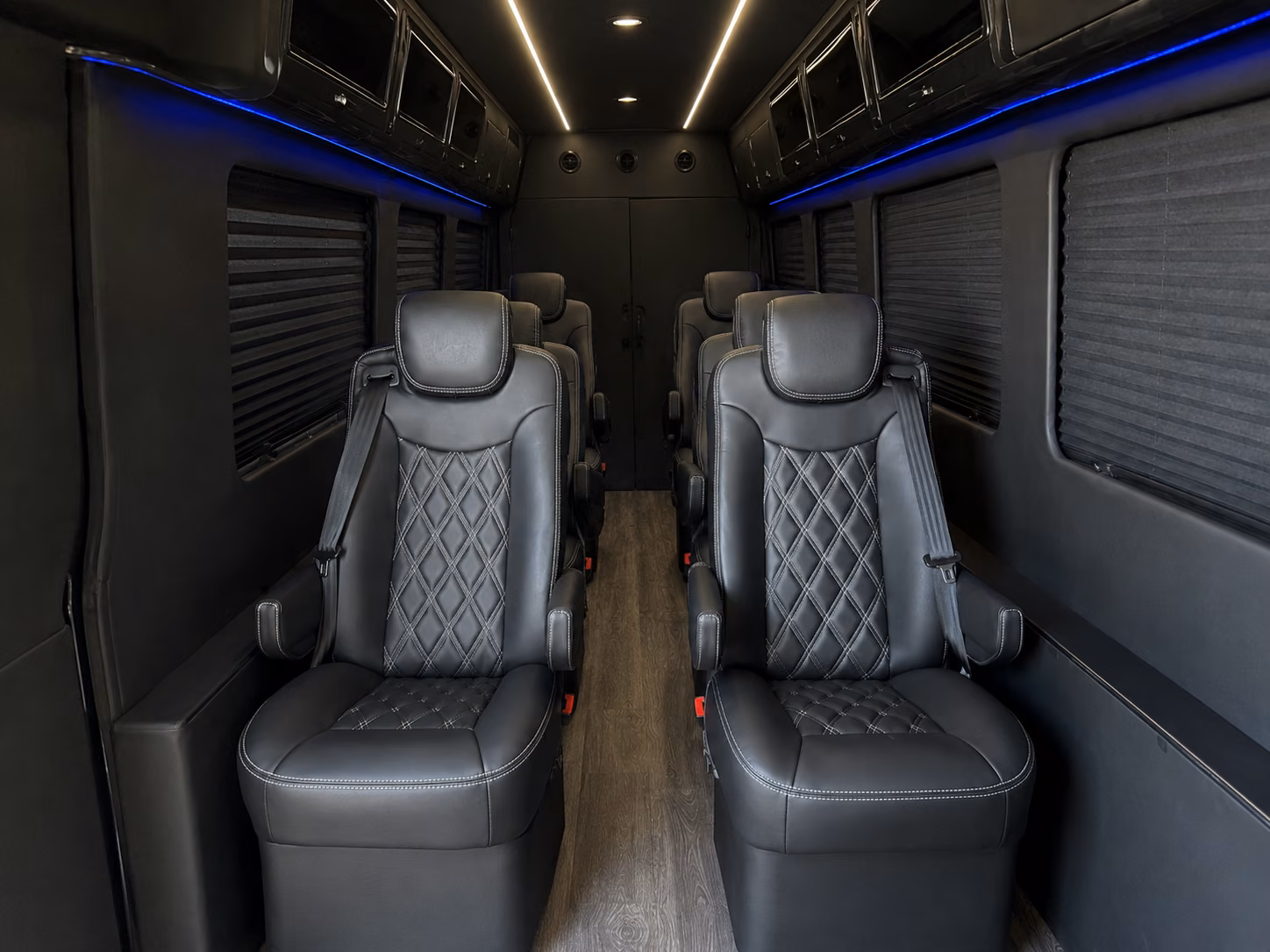 el monte 12 passenger sprinter van interior