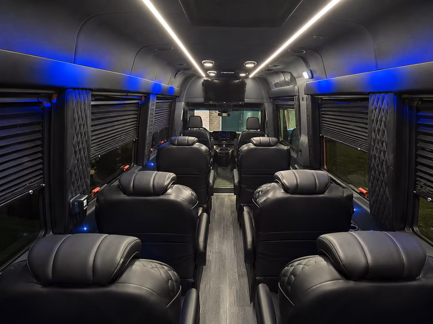 el monte 15 passenger sprinter van inside
