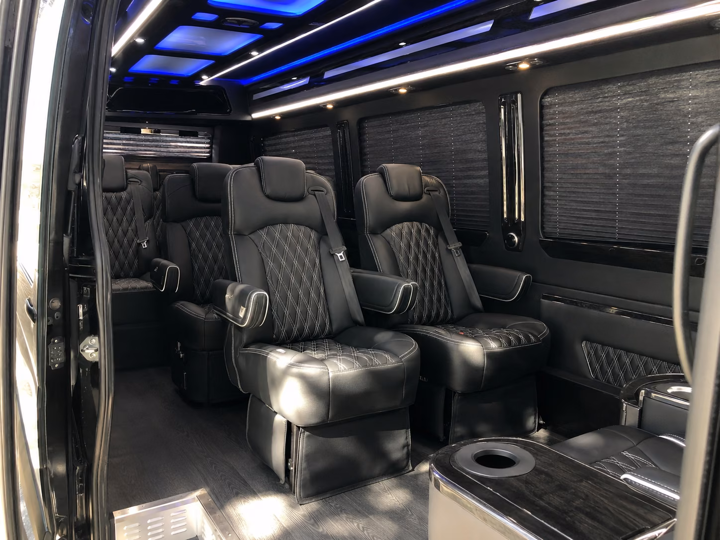el monte 20 passenger sprinter van interior