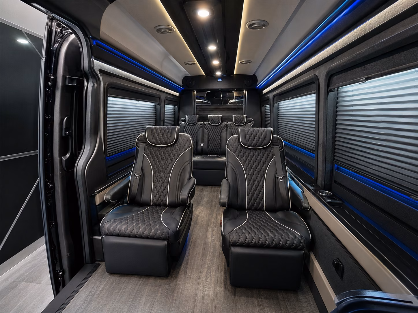 el monte 8 passenger sprinter van inside