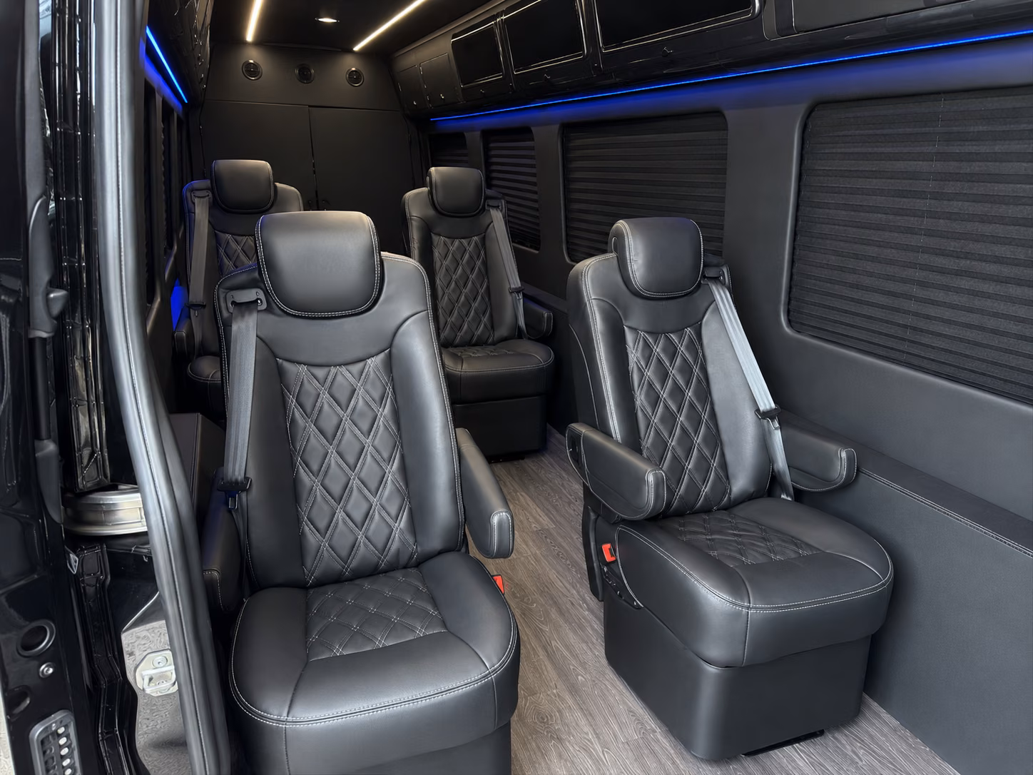 el monte 8 passenger sprinter van interior