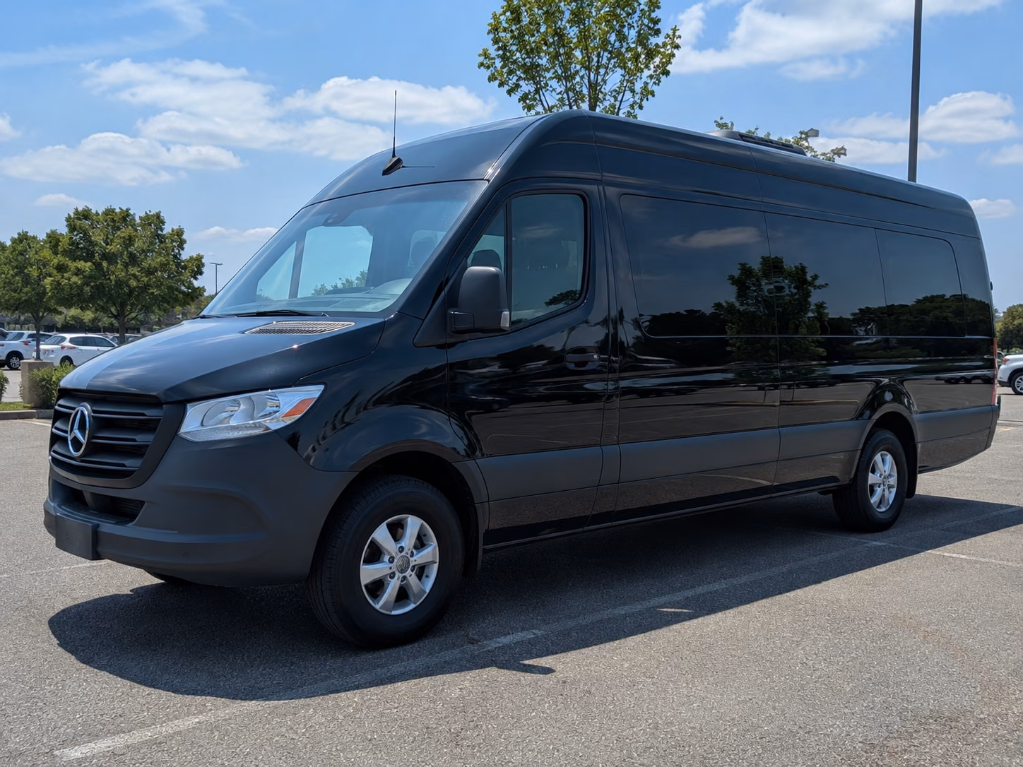 el monte wedding sprinter van rental
