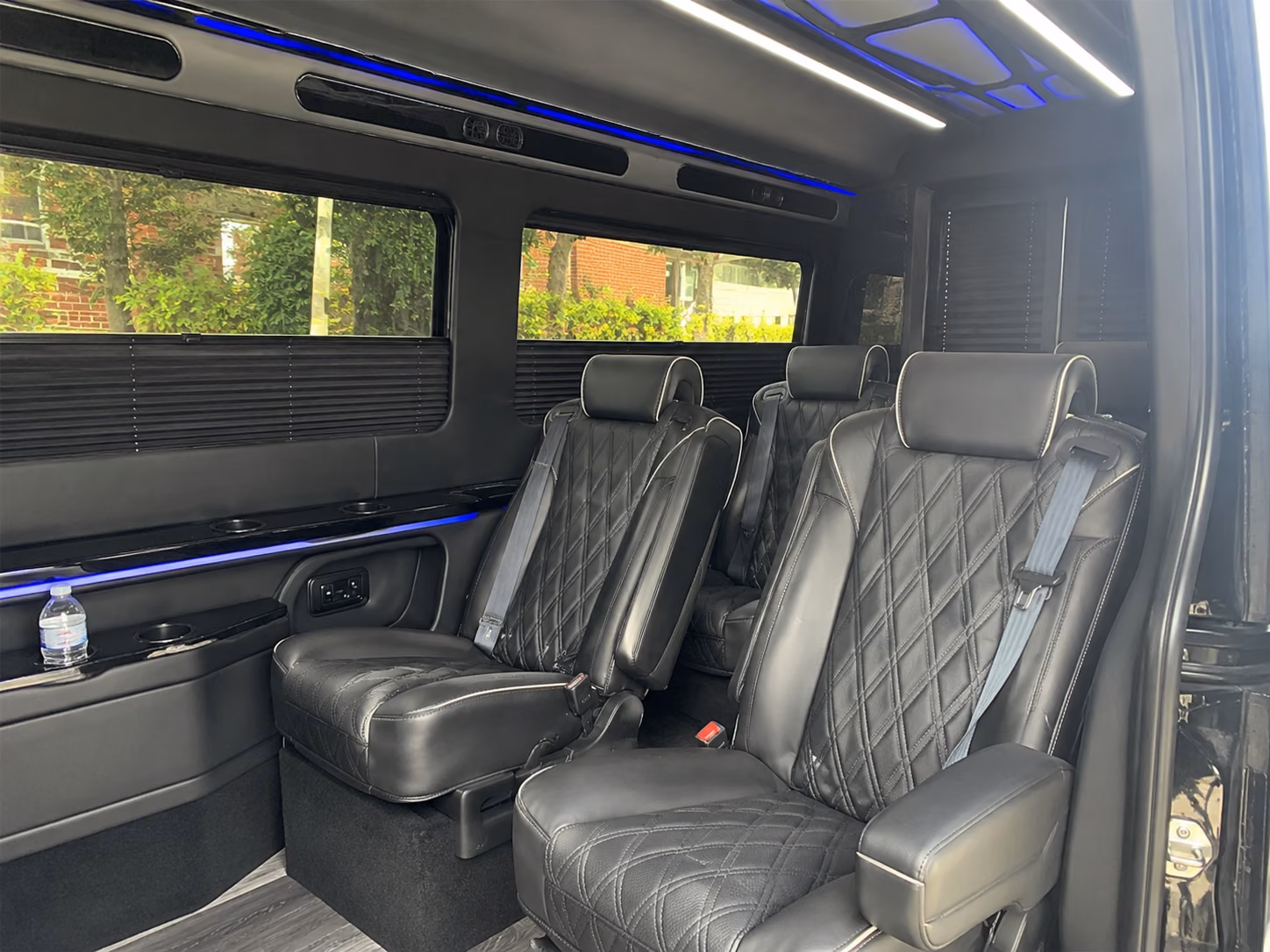 parent coordinated sprinter van bookings with set pickup and return times in el monte